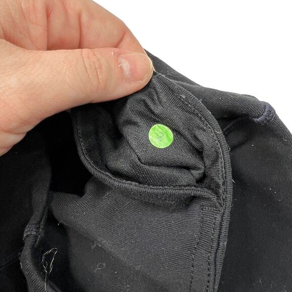 Lululemon Wunder Under Pant Leggings Mid Rise 7/8 Length Black Womens 2 - Picture 8 of 8